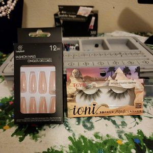 "Lashes & Nails" Sold As Set